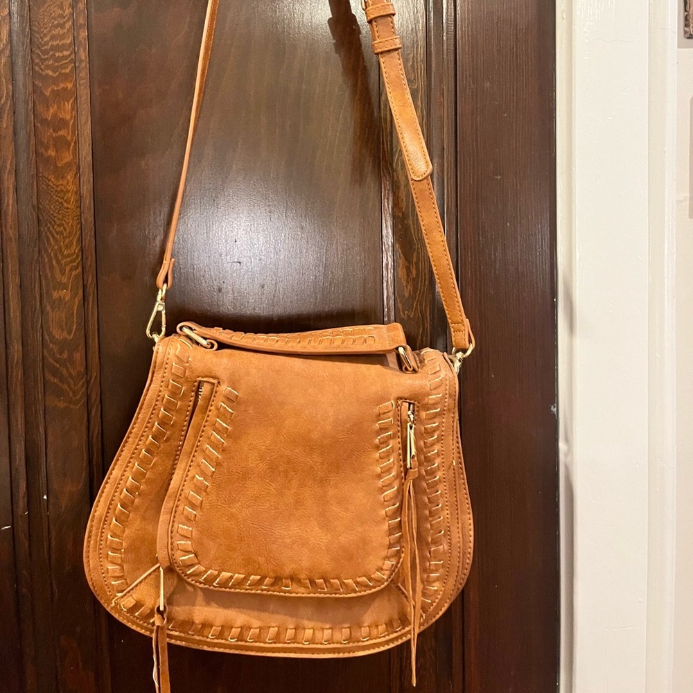 BNWT Leather Crossbody Satchel